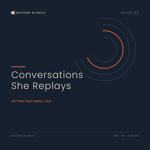 Conversations She Replays — Second Glance digital guide cover